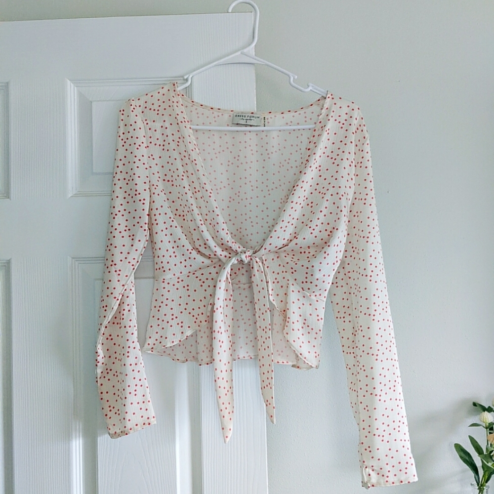 Cute wrapped top